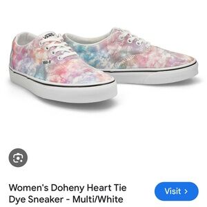 VANS DOHENY HEART TIE DYE SNEAKER for women